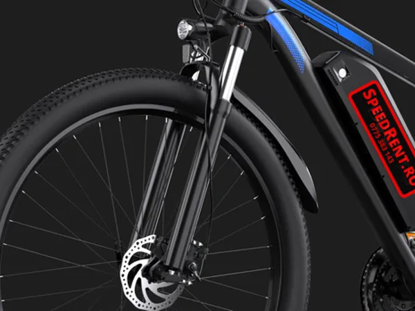 Furcă cu suspensie bicicletă electrică închiriere Iași